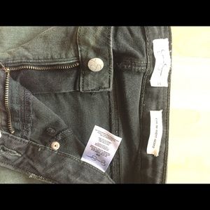 Dark olive green jeans